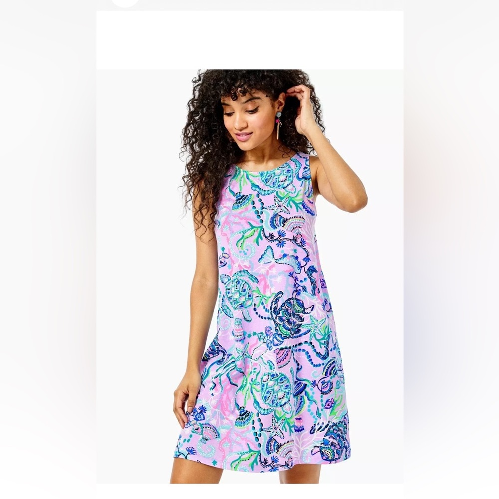 Lilly Pulitzer Kristen dress Mermaid in Shade M
